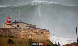 2013 világrekord is lehetne, a legnagyobb hullám Portugáliában