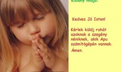 Kislány imája