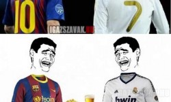 Ronaldo és Messi készen állnak a nagy találkozásra