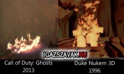 Call of Duty Gosts vs Duke Nukem 3D