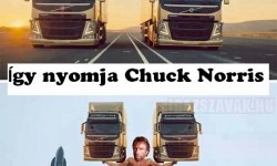 Volvo reklám Chuck Norrissal