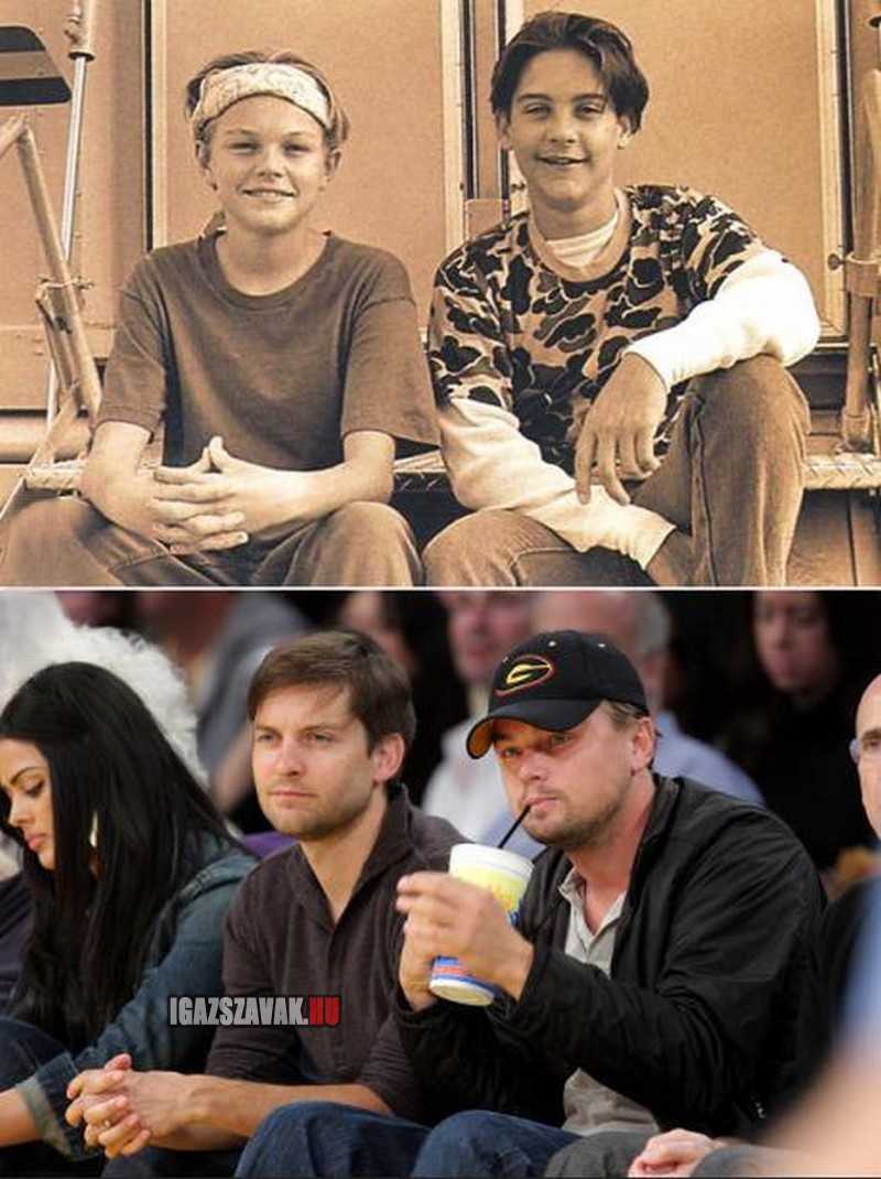 Tesók egy életen át, Leonardo DiCaprio és Tobey Maguire