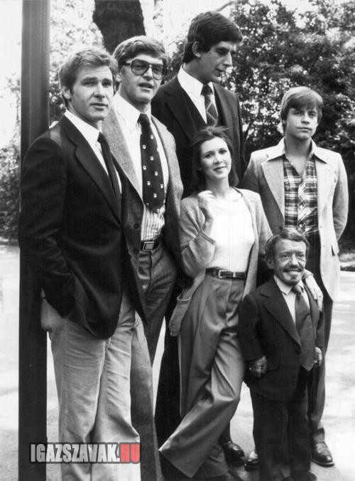 1978 – Han Solo, Darth Vader, Chewbacca, Leia, Luke és R2D2