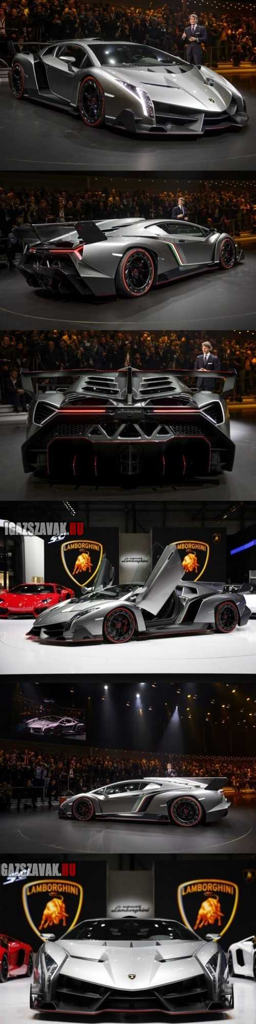 Az új Lamborghini. Sajna 846millió Ft