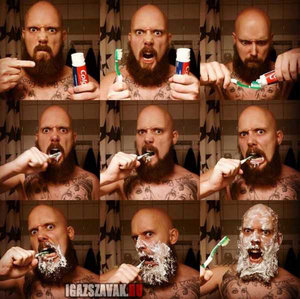 igy mos fogat egy igazi férfi