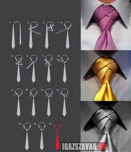 nem mindennapi nyakkendő kötés