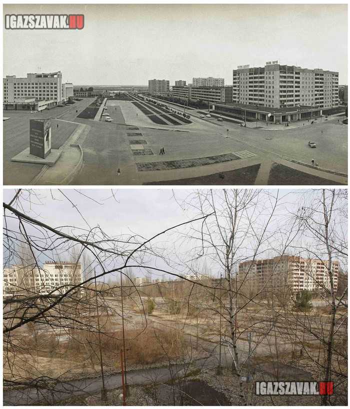 Csernobil 25 éve és most