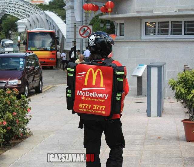 Házhoz szállít a McDonald’s már Magyarországon is!