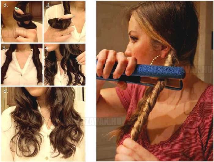 Hullámos fürtök egyszerűen - Így készítsd magadnak göndör frizurát