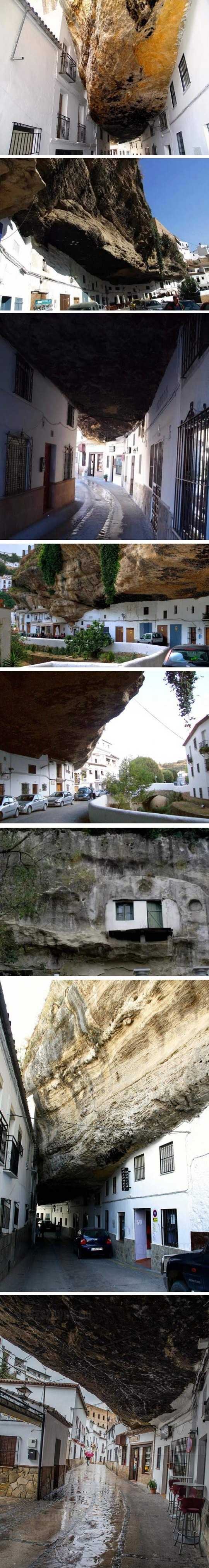 egy város a sziklák alatt