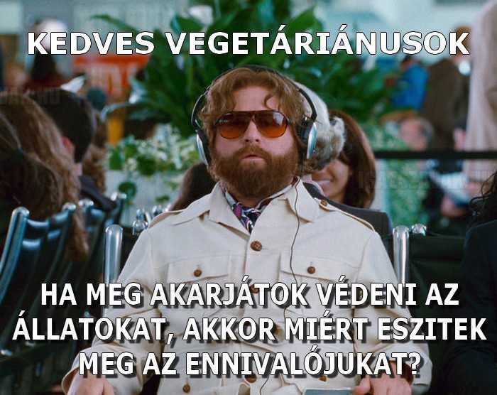 Kedves vegetáriánusok!