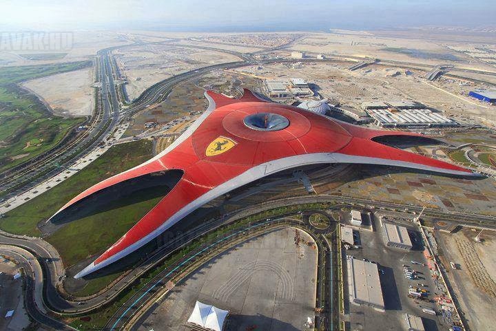 Az Abu Dhabi-ban lévő Ferrari World vidámpark