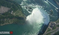 A Niagara vízesés felülről