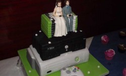 Ez az igazi kockák esküvői tortája