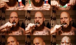 Így mos fogat egy igazi férfi