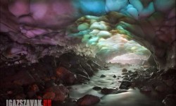 Jégbarlang Oroszországban