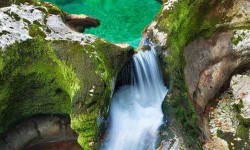 Smaragd Medence, az Alpokban, Ausztria