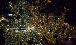 A nap képe: Berlin az űrből