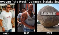 Dwayne “the Rock” Johnson átalakulása