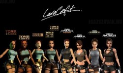 Lara Croft átalakulása az évek során