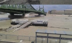 Így árad a Duna Magyarországon