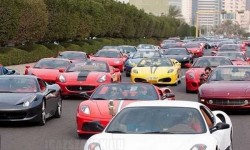 Közlekedési dugó Dubaiban
