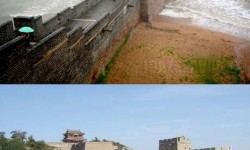 A Kínai nagy fal vége – Sok fotót láttunk már róla, de a végéről annál kevesebbet