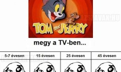 Ha Tom & Jerry megy a tv-ben